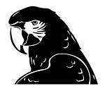 Macaw Decal Sticker