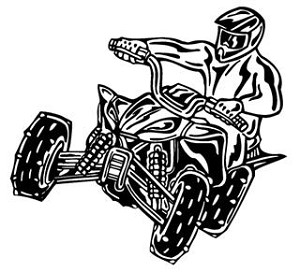 ATV v4 Decal Sticker 