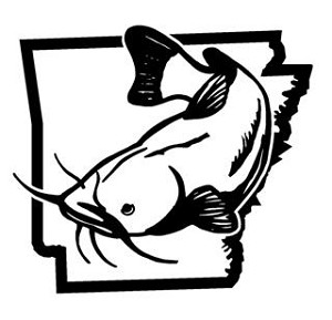 Arkansas Catfish v2 Decal Sticker 