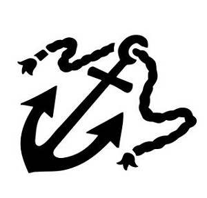 Boat Anchor Decal Sticker 
