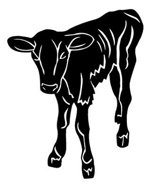 Calf Decal Sticker 