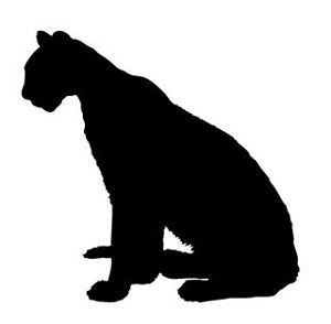 Cat Silhouette v10 Decal Sticker 