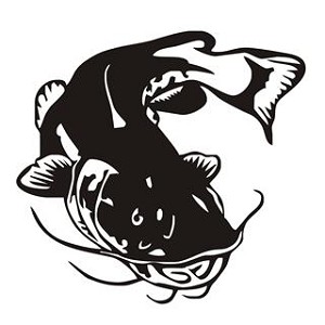 Catfish v8 Decal Sticker 