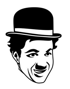 Charlie Chaplin v3 Decal Sticker 