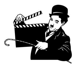 Charlie Chaplin Decal Sticker 