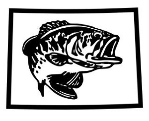Colorado Bass Fishing Decal Sticker 