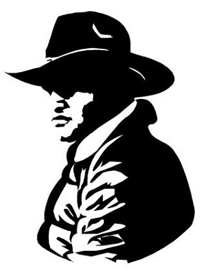 Cowboy v1 Decal Sticker 