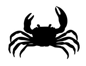 Crab v2 Decal Sticker 