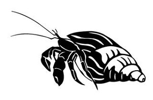 Crab v4 Decal Sticker 