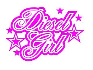 Diesel Girl v2 Decal Sticker 