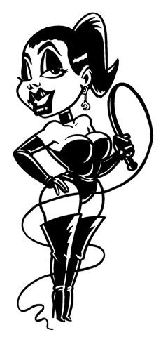 Dominatrix v2 Decal Sticker 