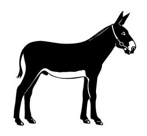 Donkey v2 Decal Sticker 