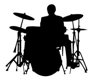 Drummer v2 Decal Sticker 