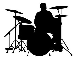 Drummer Decal Sticker 