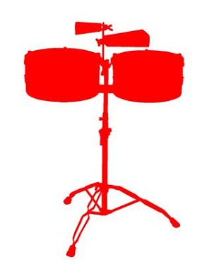 Drums v2 Decal Sticker 