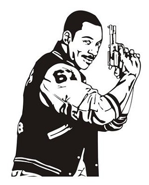 Eddie Murphy Decal Sticker 