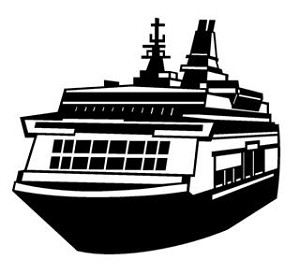 Ferry Decal Sticker 