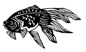 Fish v2 Decal Sticker 