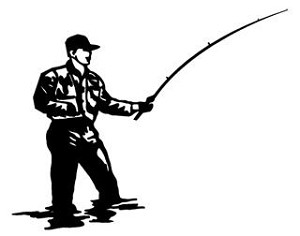 Fisherman v1 Decal Sticker 
