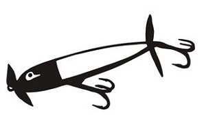 Fishing Lure v6 Decal Sticker 