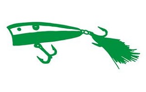 Fishing Lure v7 Decal Sticker 