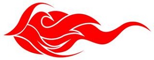 Flame Pattern v10 Decal Sticker 
