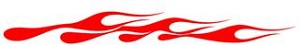 Flame Pattern v11 Decal Sticker 