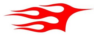 Flame Pattern v14 Decal Sticker 
