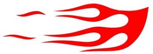 Flame Pattern v16 Decal Sticker 