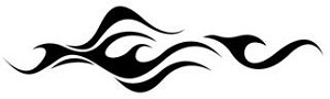 Flame Pattern v20 Decal Sticker 