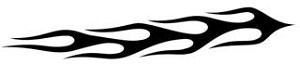 Flame Pattern v23 Decal Sticker 
