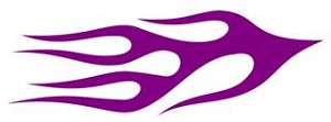 Flame Pattern v24 Decal Sticker 