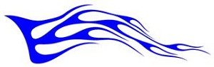 Flame Pattern v41 Decal Sticker 