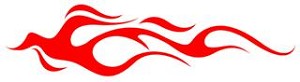 Flame Pattern v8 Decal Sticker 