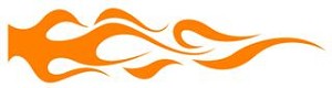 Flame Pattern v9 Decal Sticker 