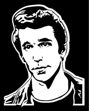 Fonzy Decal Sticker 