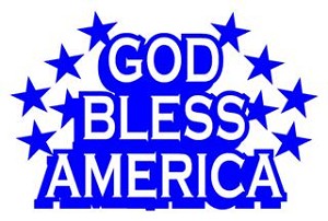 God Bless America v2 Decal Sticker 