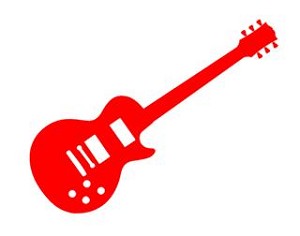Guitar v5 Decal Sticker 