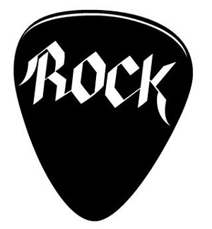 Guitar Pick Decal Sticker 