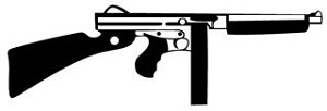 Gun v3 Decal Sticker 