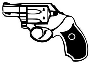 Handgun v1 Decal Sticker 