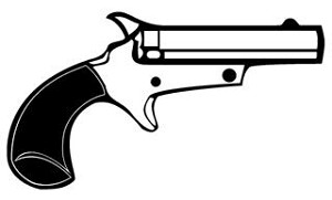 Handgun v3 Decal Sticker 