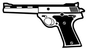Handgun v5 Decal Sticker 