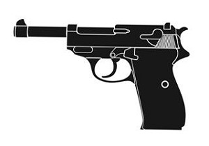 Handgun v6 Decal Sticker 