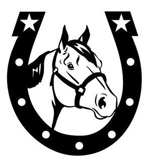 Horseshoe Design v10 Decal Sticker 
