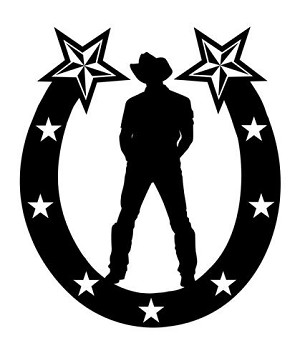 Horseshoe Design v7 Decal Sticker 