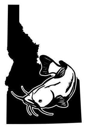 Idaho Catfish Decal Sticker 