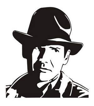 Indiana Jones v2 Decal Sticker 