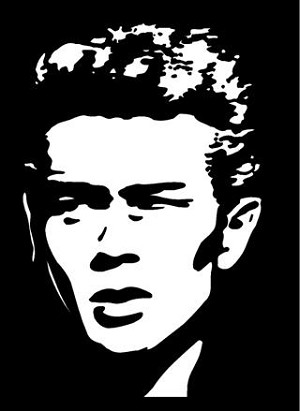 James Dean v2 Decal Sticker 