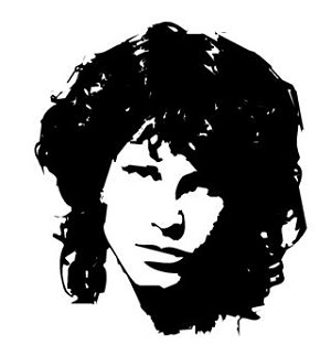 Jim Morrison Decal Sticker 